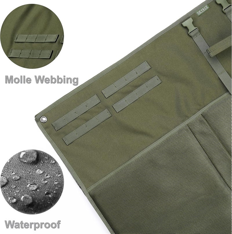Deyace Shooting Mats Prone Padded, Extra Large Portable Roll Up Shooting Padded Mat for Range Shooting and Hunting - Image 5